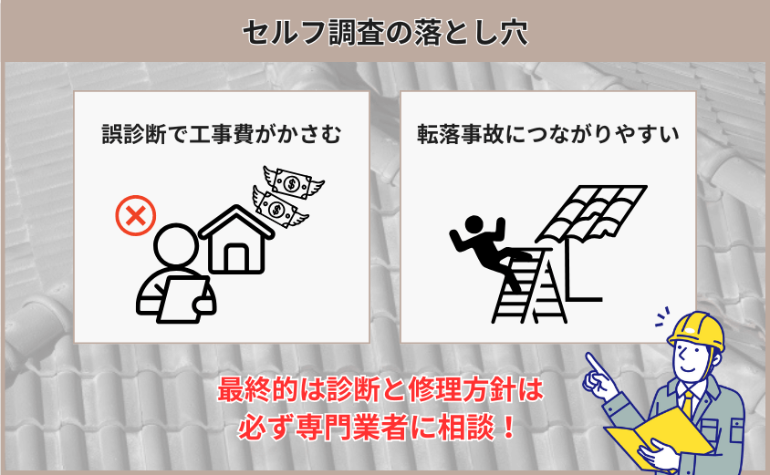 セルフ調査の落とし穴