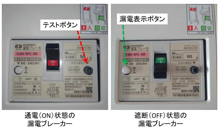漏電ブレーカー