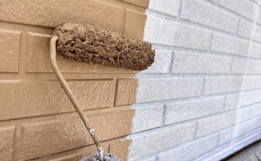 外壁塗装剥がれ 補修 diy