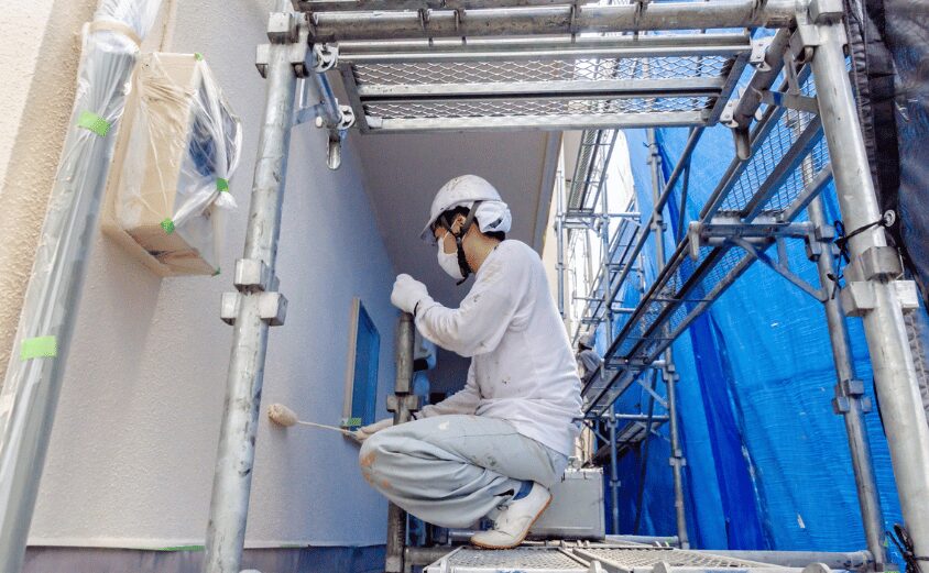外壁塗装剥がれ 補修 diy プロに依頼すべきケース