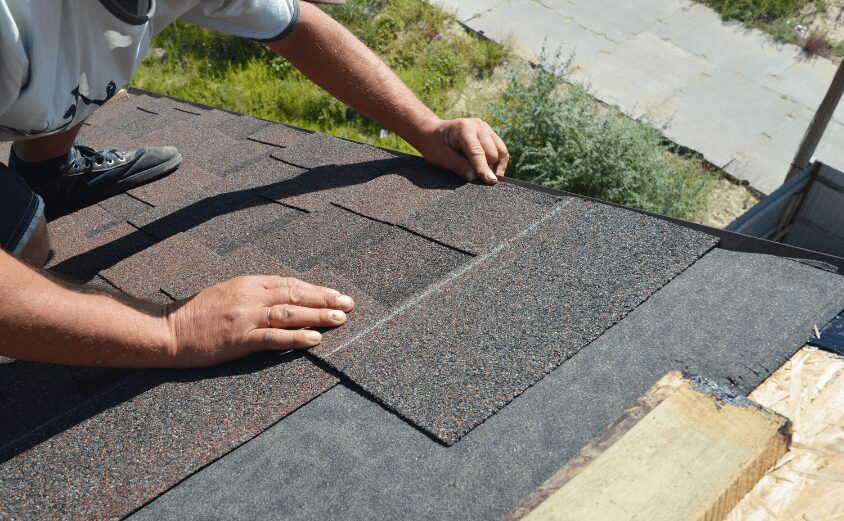 アスファルトシングル カバー工法 イメージ画像