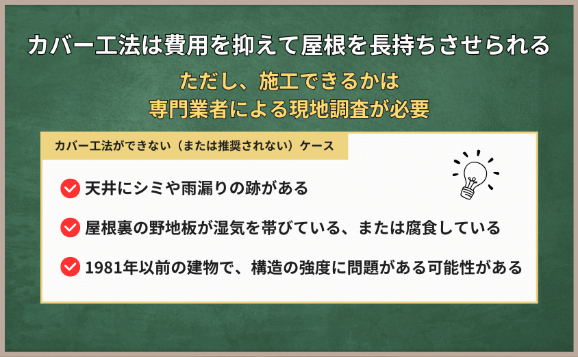 スレート屋根 カバー工法　まとめ
