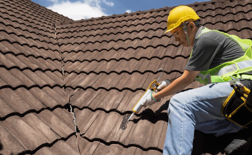 コーキング補修 屋根 イメージ画像