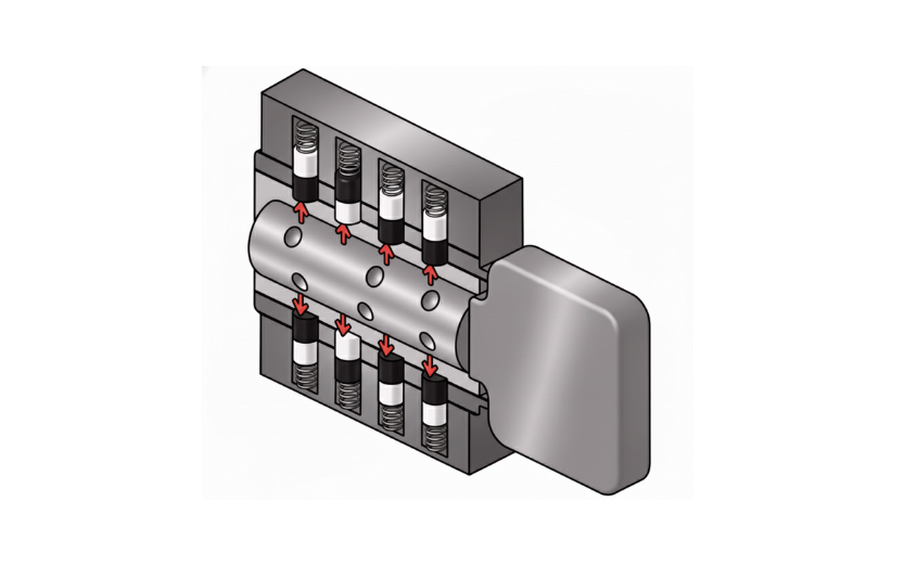 マグネットタンブラー錠の仕組み
