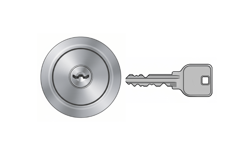 ロータリーディスクシリンダー錠