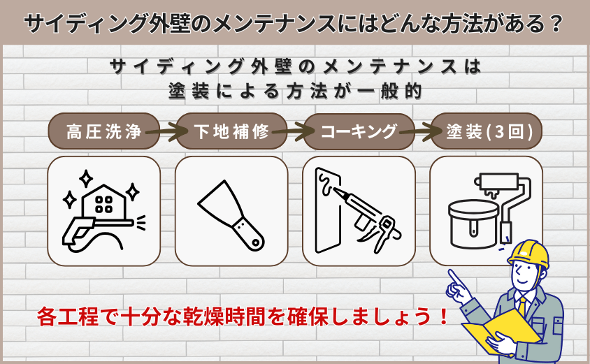 外壁 サイディング メンテナンス