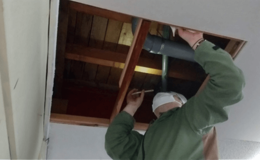 雨漏り修理 屋根裏 調査