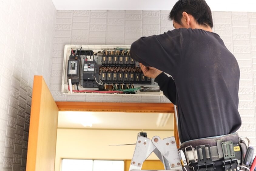 分電盤の工事