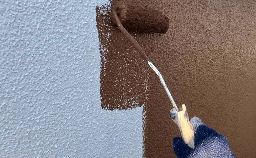 外壁塗装　モルタル