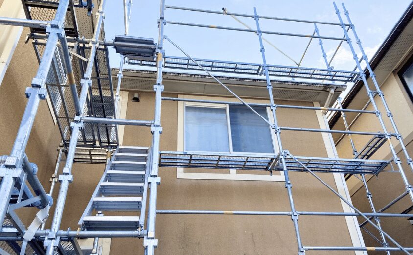 外壁塗装　モルタル