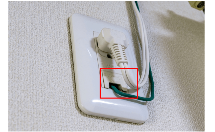 エアコンのアース線