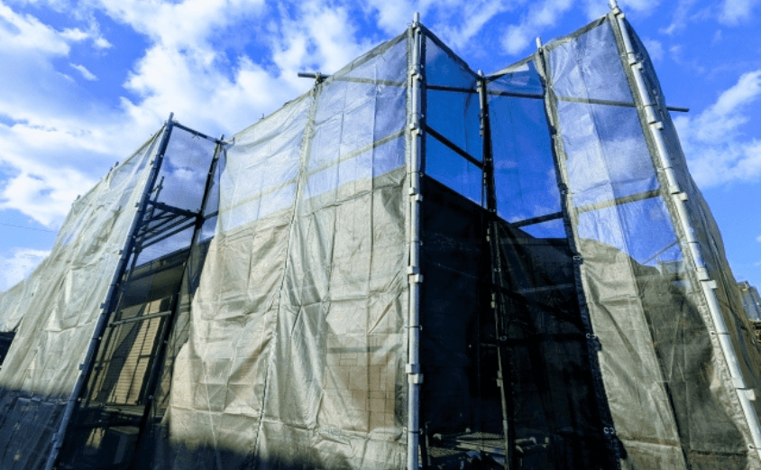 飛散ネット スレート屋根 塗装費用