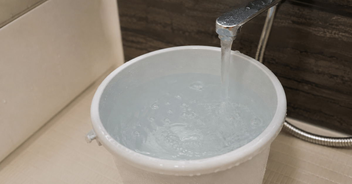 水溶性の詰まりはお湯で解消できる可能性がある
